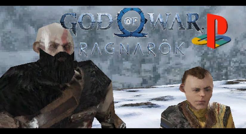 Nem minden a grafika – Így nézne kis a GoW Ragnarök PS1-es játékként