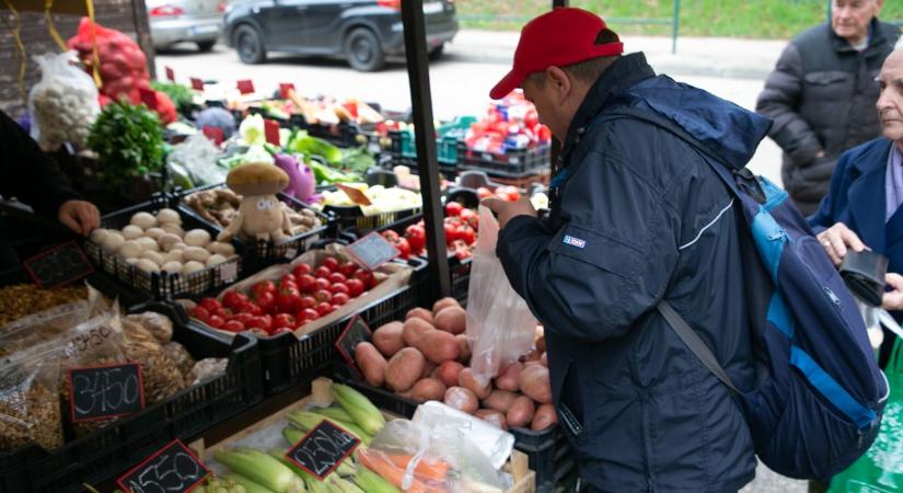 Ársapka hatásai a piacra: decemberre elfogy a magyar burgonya a tatabányai piacos szerint