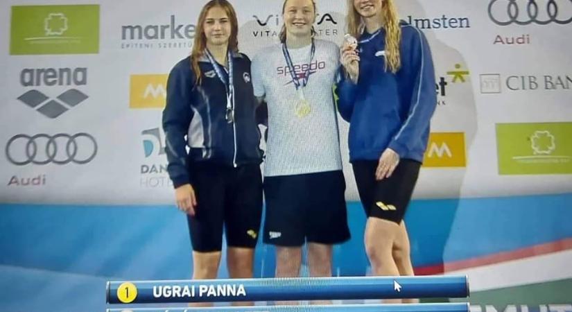 Úszás: Ugrai Panna magyar bajnok lett 100 gyorson