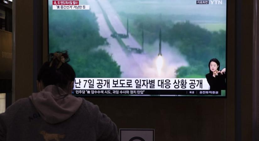 Újabb rakétakilövést hajtott végre Észak-Korea, megfenyegették az USA-t