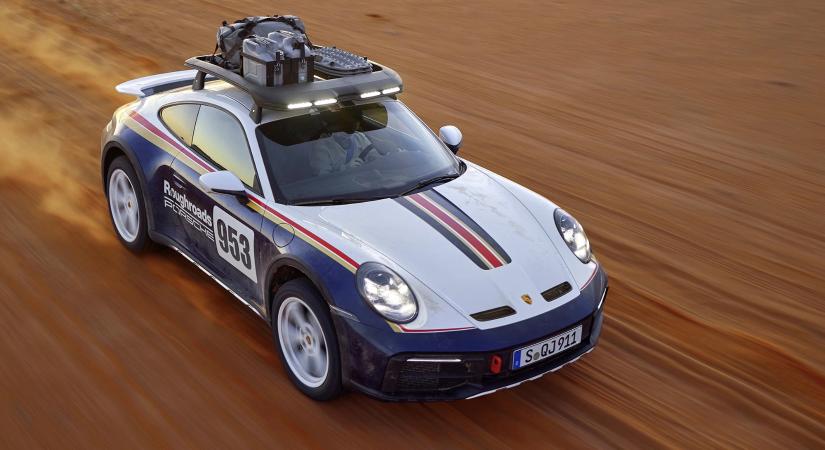 Ahová a Porsche 911 Dakar megy, ott nincs szükség utakra
