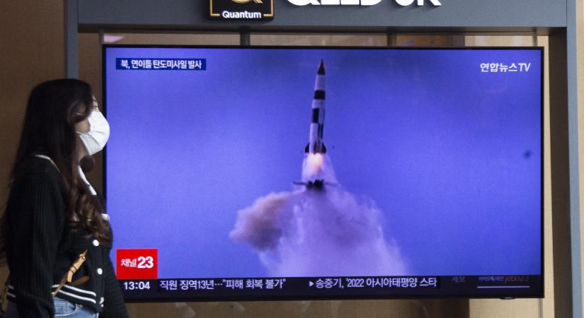 Ballisztikus rakétát lőtt ki Észak-Korea