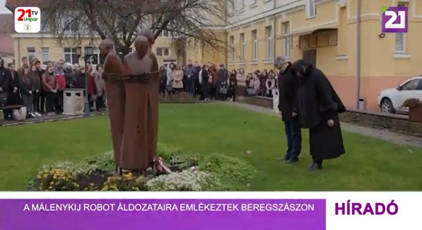 A málenykij robot áldozataira emlékeztek Beregszászon (videó)