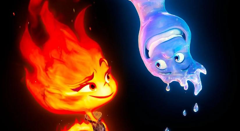 Az új Pixar-film első kedvcsinálójában tűz és víz egymásra talál