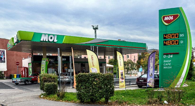 Hétfőtől 194 kis benzinkútra nem szállít üzemanyagot a MOL