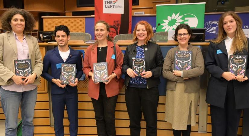 Brüsszelben ünnepelték a magyar LMBTQ-mesekönyvet