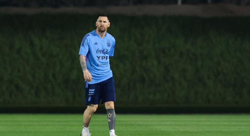 Vb 2022: Messi nem vett részt az argentinok edzésén!
