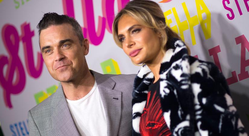 "Már jó ideje nincs szexuális életünk": Robbie Williams felesége legszívesebben külön hálószobába költözne
