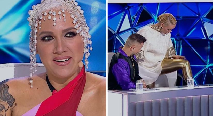 Tóth Gabi gyöngyös fejdíszben, Köllő Babett arany „nadrágcsizmában” zsűrizett a Sztárban Sztár leszek!-ben