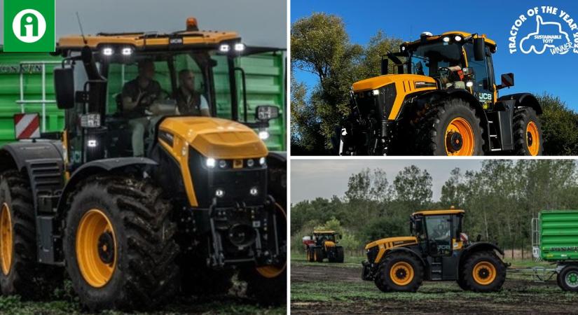A Legfenntarthatóbb traktor 2023 díj győztese a JCB Fastrac 4220 iCon!