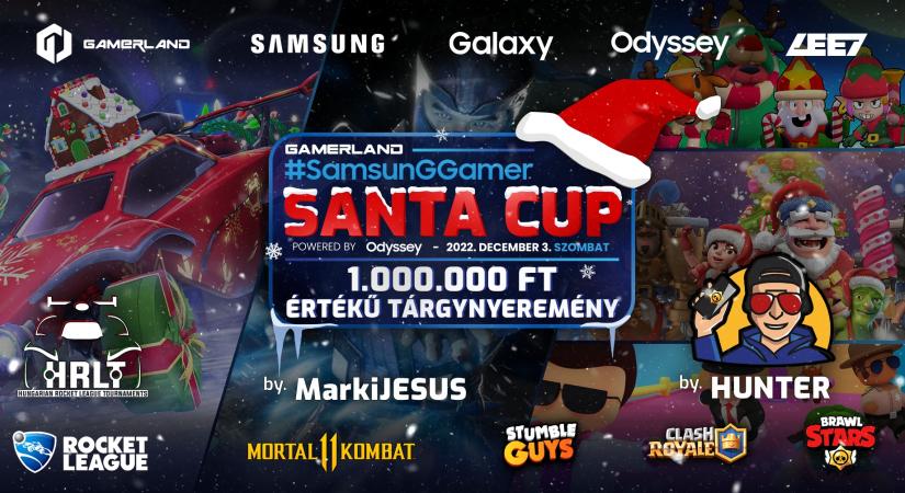 Versenyekkel érkezik a Mikulás a Gamerlandbe! – Jön a #SamsunGGamer Santa Cup