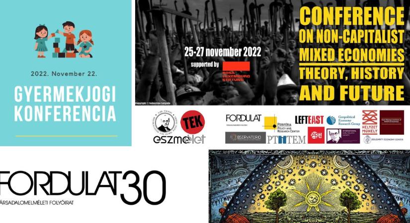 Társadalom és kultúra – Programajánló // 2022. november 21-27.
