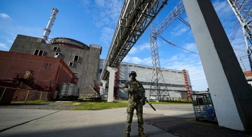 Nukleáris balesetveszélyre figyelmeztet a Roszatom a zaporizzsjai atomerőműnél