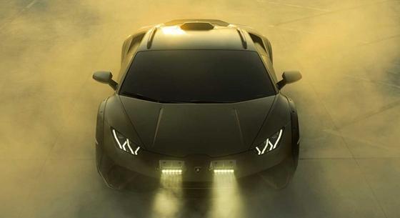 Közúton videózták le a Lamborghini utolsó benzines modelljét