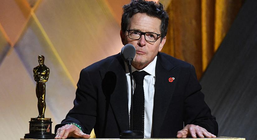 Michael J. Fox tiszteletbeli Oscar-díjat kapott