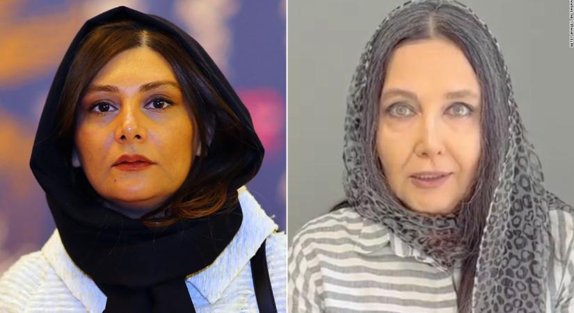 Két ismert iráni színésznőt is letartóztattak, miután nyilvánosan támogatták a tüntetőket