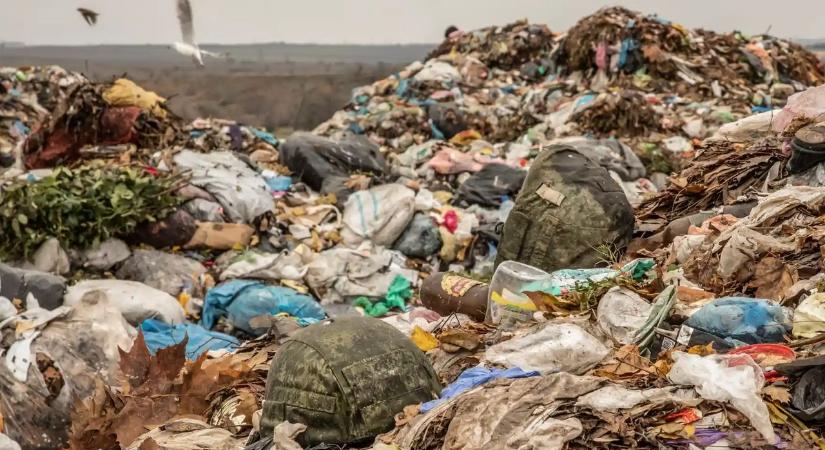 Az oroszok hulladékként égették el halott bajtársaikat Herszonban