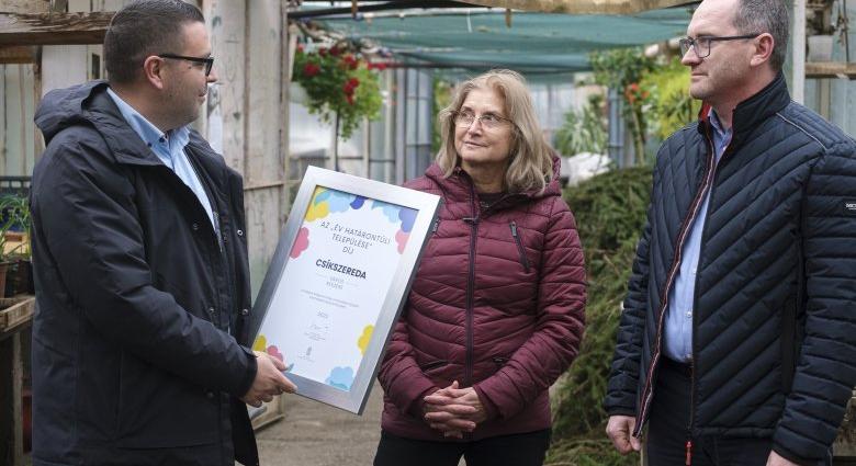 Rangos elismerést kapott a csíkszeredai városi kertészet