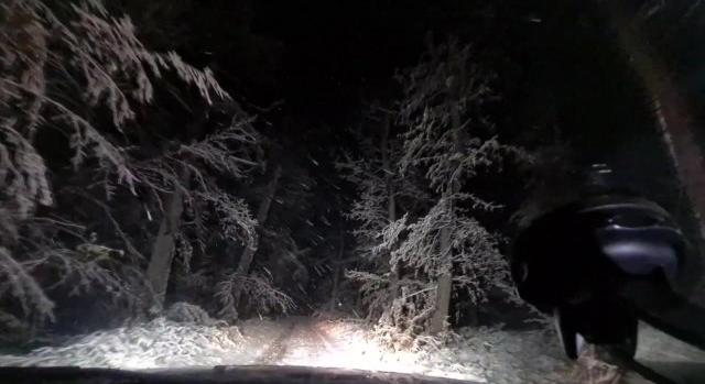 A Kőszegi-hegységnél akkora a hó, hogy lezárták a hegyre vezető utakat