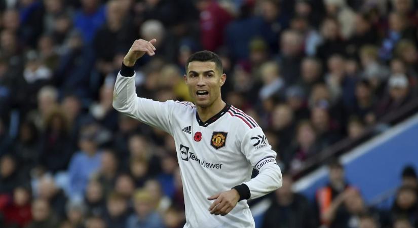 Kétmeccses eltiltást kapott Ronaldo a telefonos incidens miatt
