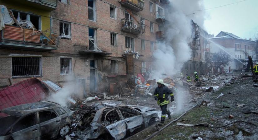 A masszív rakétatámadások után Kijev 70 százaléka áram nélkül maradt