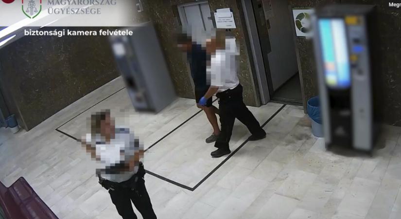 Gázpisztollyal fenyegette meg a kórházi orvost – videó