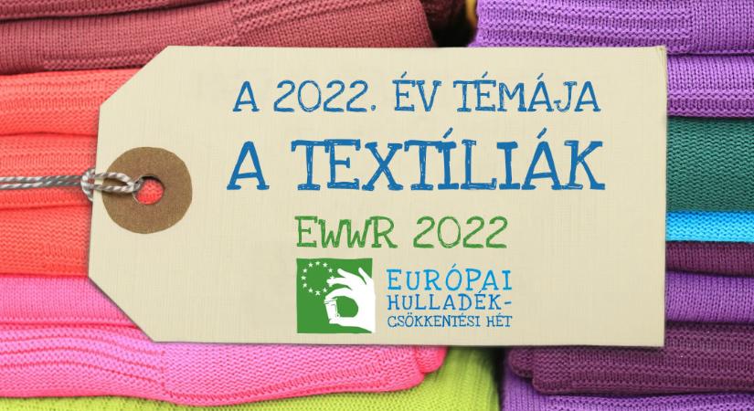 Európai Hulladékcsökkentési Hét 2022 November 27