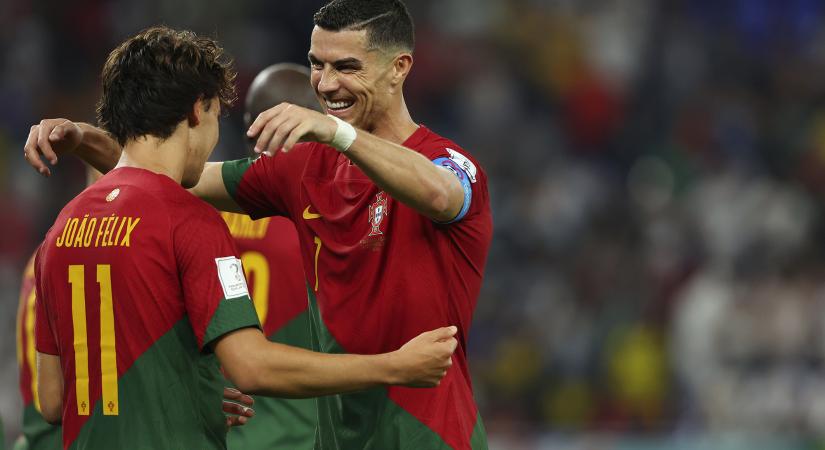 Portugália legyűrte Ghánát, Ronaldo történelmet írt