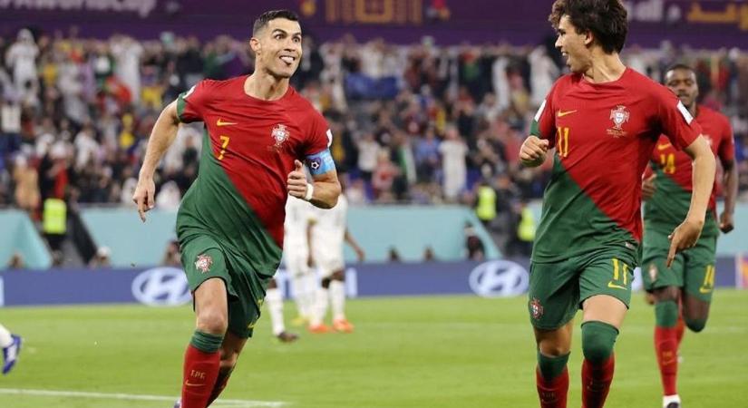 Ronaldo betalált, nehéz Portugál győzelem Ghána ellen