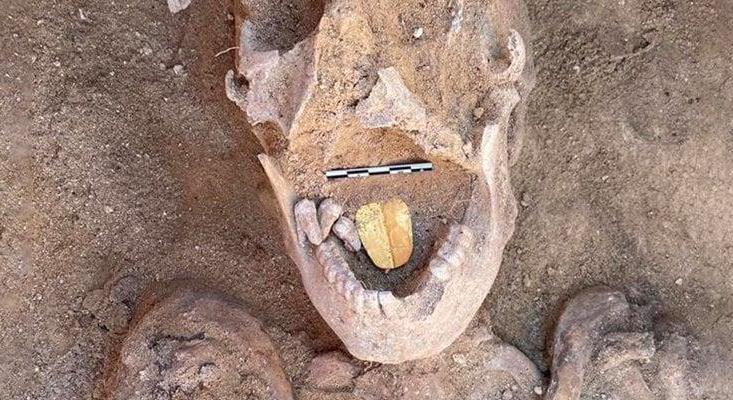 Arany nyelvű múmiákat találtak Egyiptomban