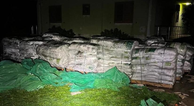 40 millió euró értékű kokaint foglaltak le Montenegróban