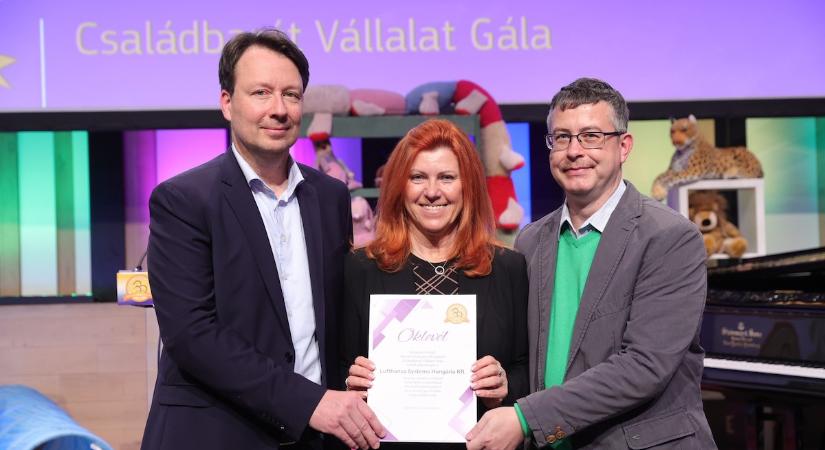 Egy hét alatt két munkáltatói díjat is elnyert a Lufthansa Systems Hungária