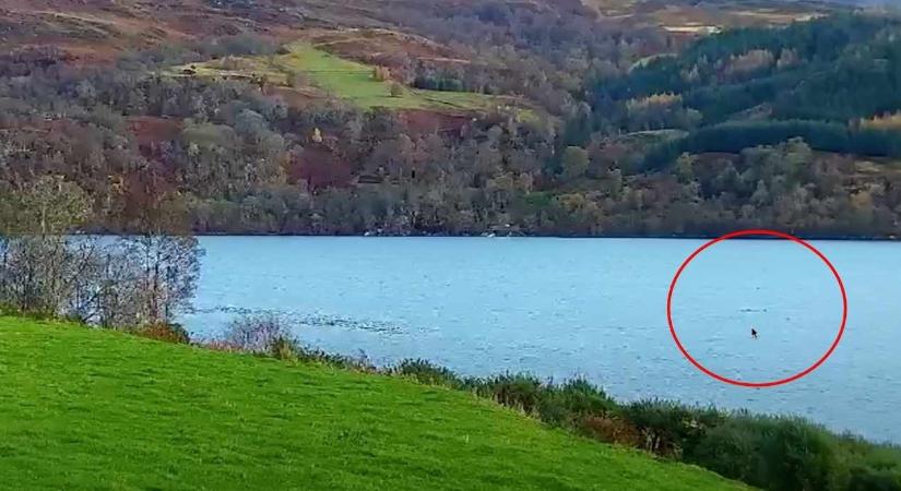 Ismét látták a Loch Ness-i szörnyet