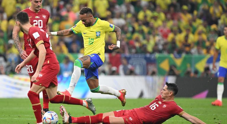 A vb-favorit Brazília örömfocival mutatkozott be Katarban