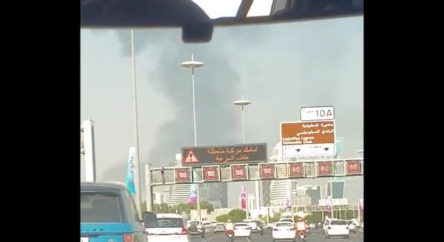 Tűz ütött ki a katari foci-vb egyik helyszínén
