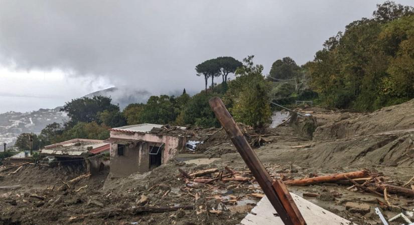 Többen eltűntek egy földcsuszamlásban Olaszországban
