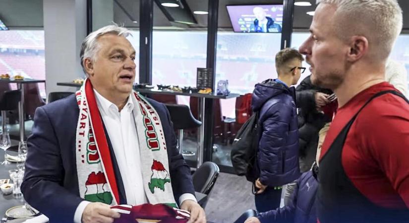 Ön szerint rendben van, hogy Orbán Viktor nagy-magyarországos sálban szurkol a válogatottnak? Szavazzon!