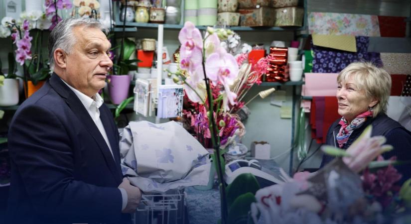Orbán Viktor adventi koszorút vásárolt - videó