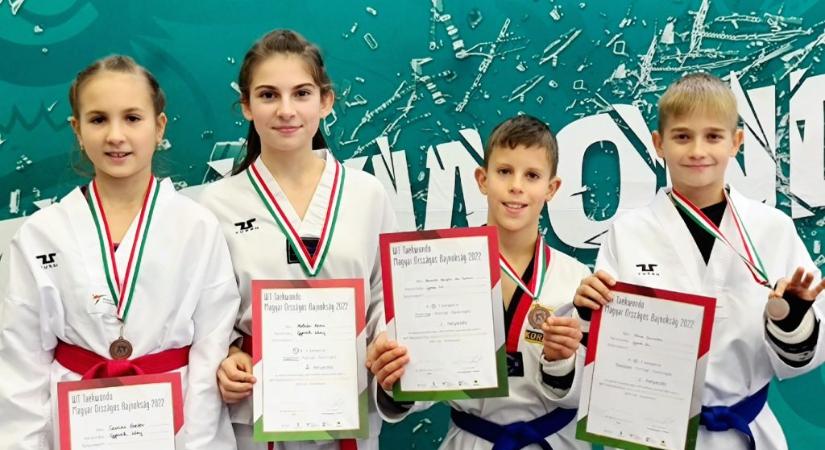 11 aranyat nyertek a vásárhelyi taekwondosok