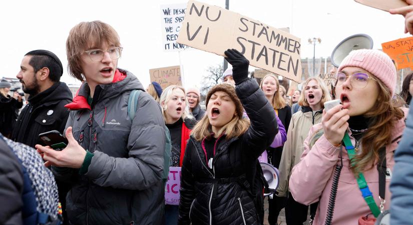 Hatszáz fiatal klímaaktivista beperli a svéd államot