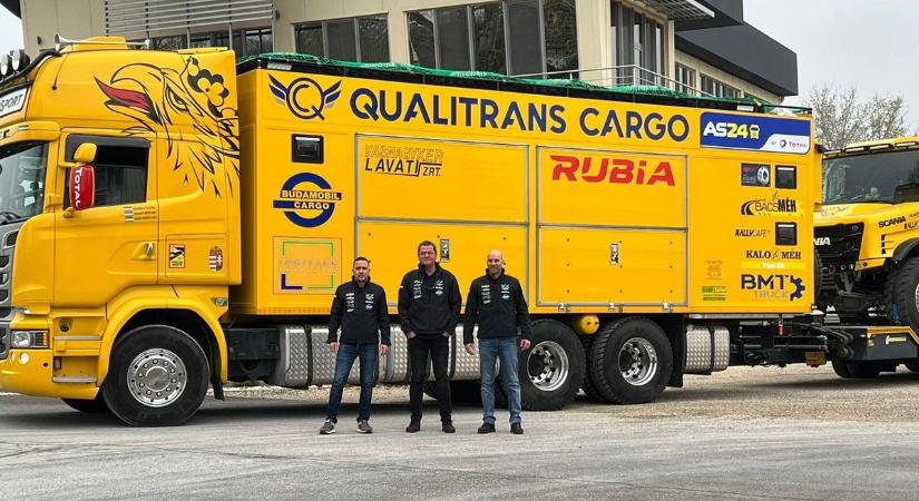 Elindultak a Dakar-ralira a Qualisport Racing kamionjai