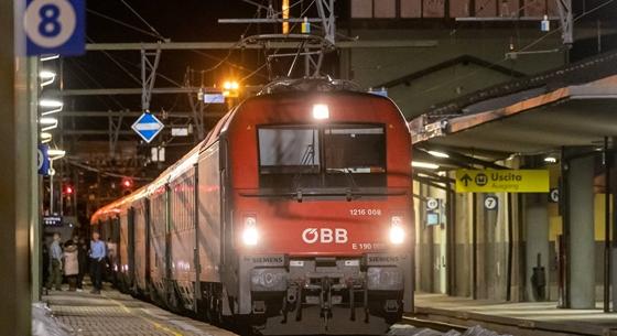 Nem közlekednek a vonatok hétfőn Ausztriában, így kimaradnak a Bécs-Budapest járatok is