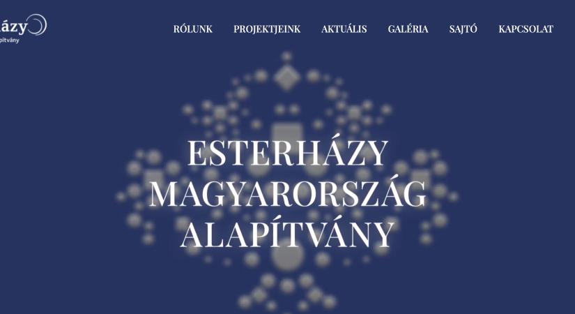Egyszerre tradicionális és kortárs: megújult az Esterházy Magyarország Alapítvány honlapja