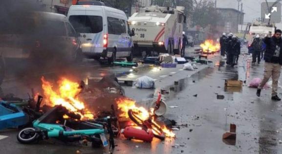 Zavargás tört ki Brüsszelben a Belgium-Marokkó meccs után