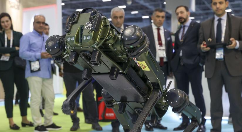 A fegyveres robotok elterjedése miatt aggódnak a robotikai cégek