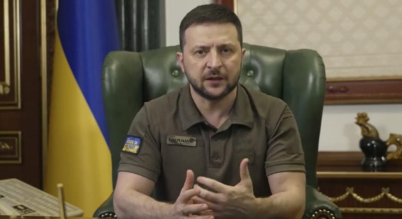 Zelenszkij figyelmeztette az ukrán népet: egy hét borzalom jöhet