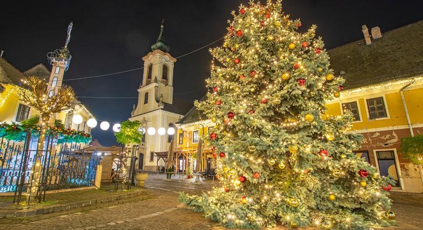 15 település karácsonyi fényei 2022 adventjén