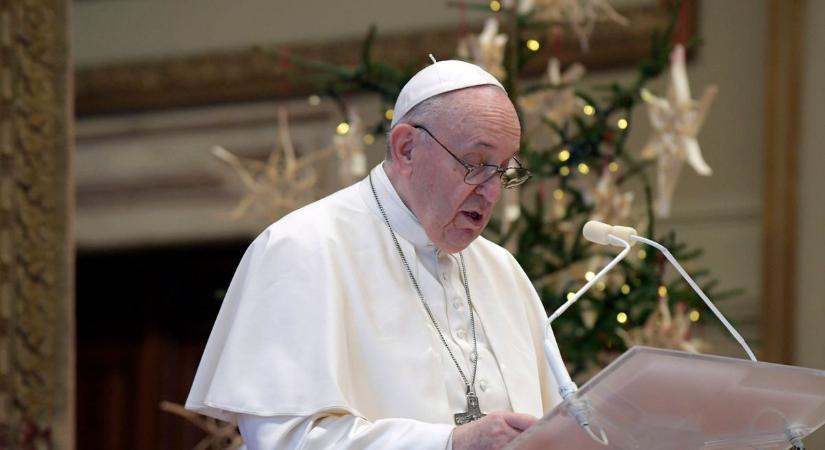 Ferenc pápa világossá tette, kit ítél el a háborúban