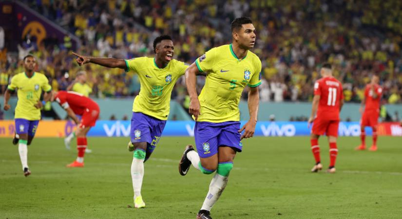 Vb 2022: elképesztő gólt lőtt a brazilok középpályása – videó