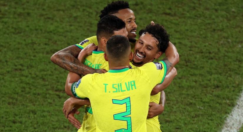 Brazília csak kiszenvedett egy újabb csodás gólt a vb-n